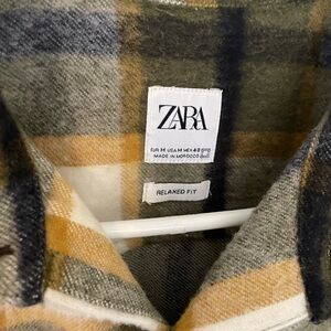 NWOT Zara Flannel